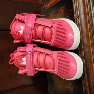 Adidas Ortholite Pink High-top Tennis Shoes